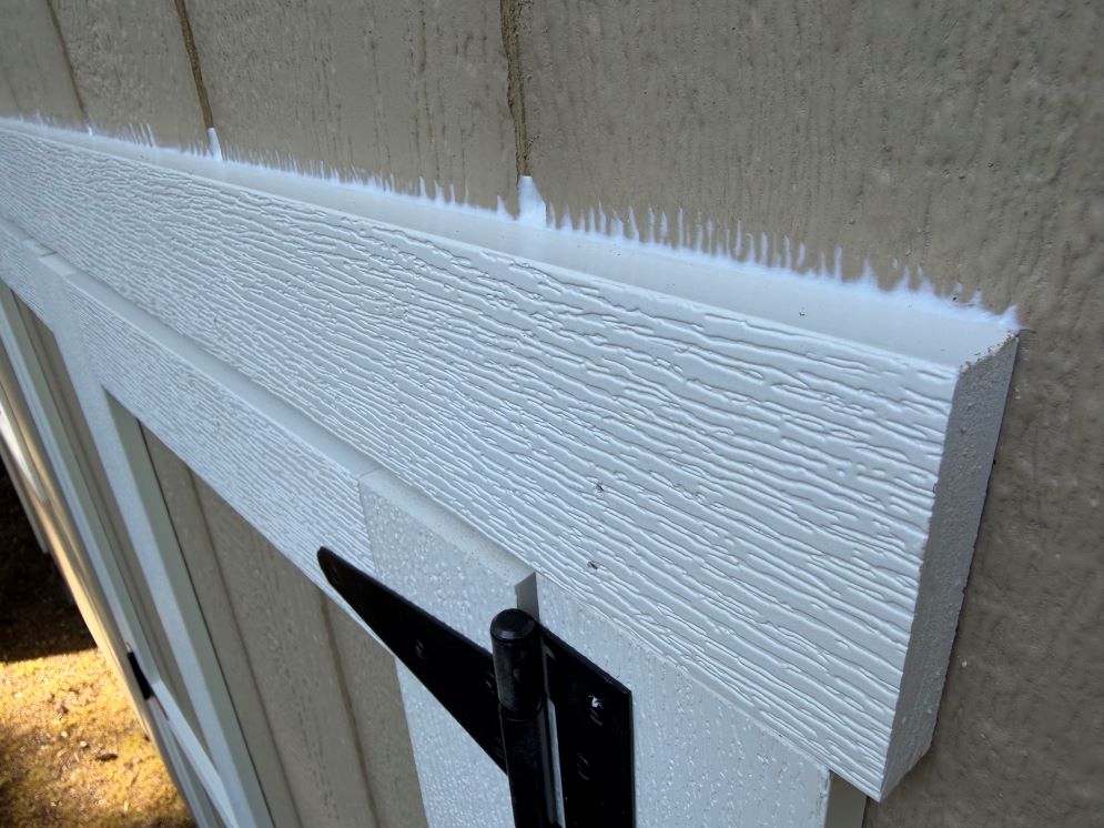 White No Maintenance PVC Trim