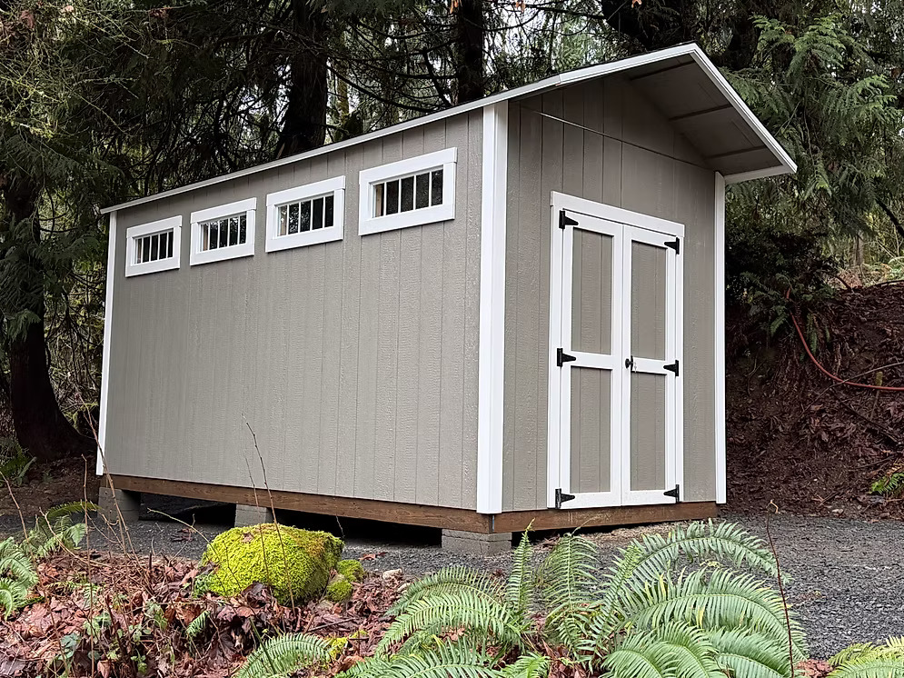 8x16 Shed with 2' Eave